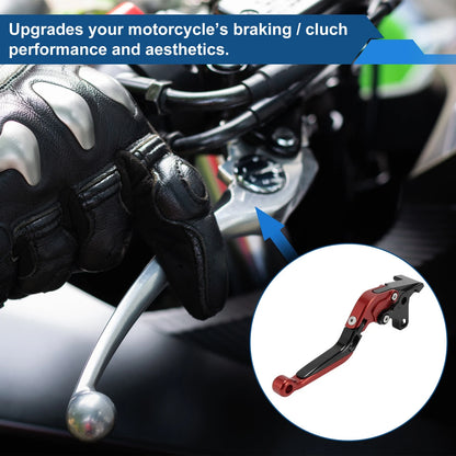Brake Clutch Lever Adjustable Short Long for Kawasaki ZX7R/ZX7RR (1989–2003)