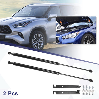 2 x Front Hood Lift Supports Struts for Toyota Highlander XU70 (2019–2024)