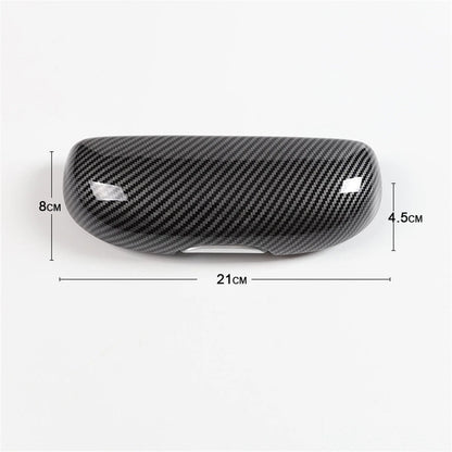 Carbon Fiber Look ABS Sunglasses Case for Benz A B C E S GL GLA GLC GLS