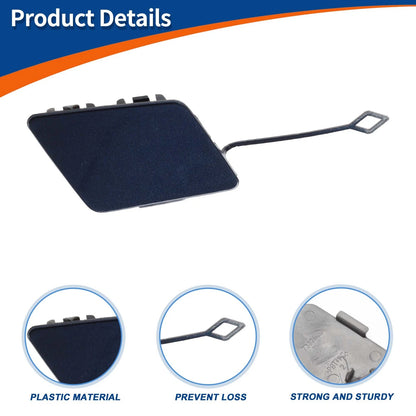 Front Right Tow Hook Cover for BMW 3 Series (2012-2019) - Deep Sea Blue