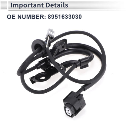 ABS Wheel Speed Sensor for Toyota Camry (2007-2009) 1 Pcs Rear Right