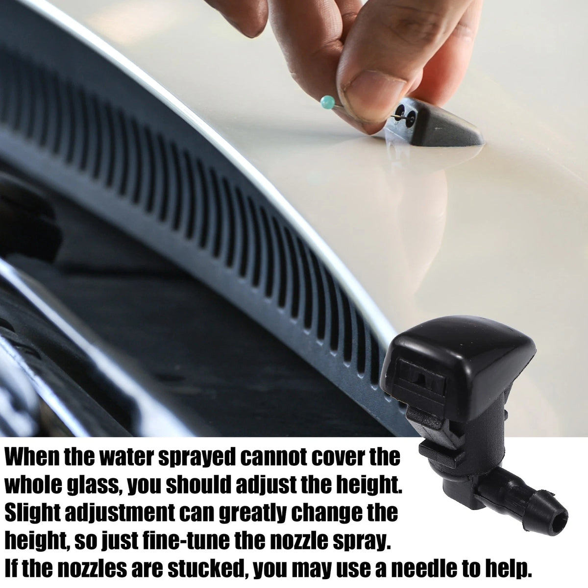 Windshield Washer Nozzle Spray for Toyota Tacoma (2005-2023)