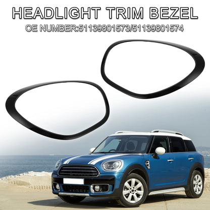 Front Headlight Trim Bezel for Mini Cooper Countryman (2011-2016)
