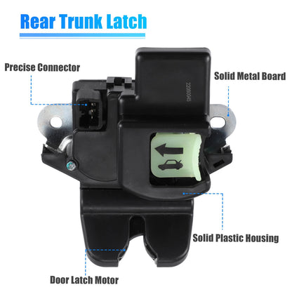 Trunk Latch Tailgate Lock for Kia Forte (2013-2018) 1.6L 2.0L 2.4L