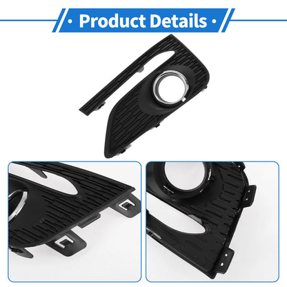 1 Pc Front Right Fog Light Grill for Chevrolet Cruze (2017-2018)