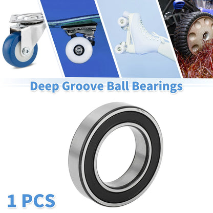 45x75x16mm 1 Pc Deep Groove Ball Bearings for Scooter Skateboard Wheel