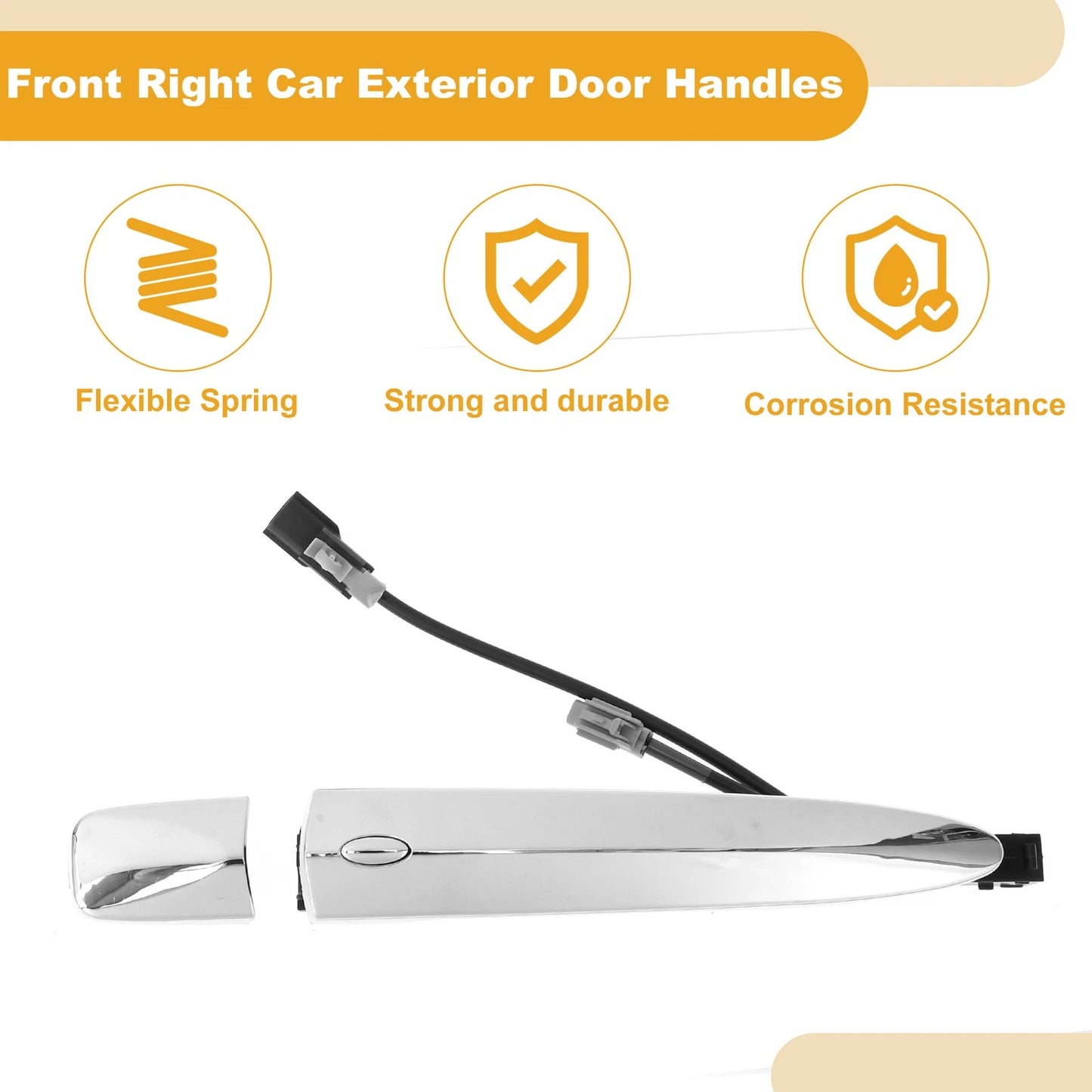 Front Right Exterior Door Handle for Nissan Murano/Maxima (2003-2008)