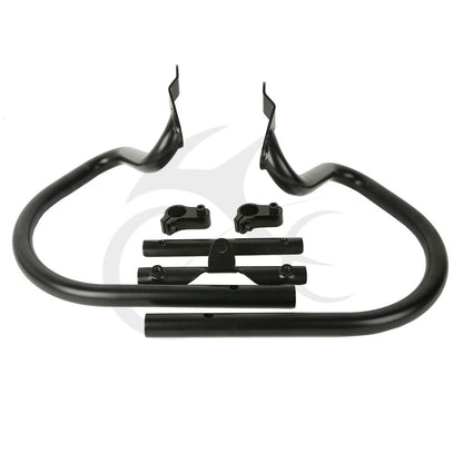 Engine Guards Crash Bar for Harley V-Rod Muscle VRSCA Chrome/Blk (2002-2017)