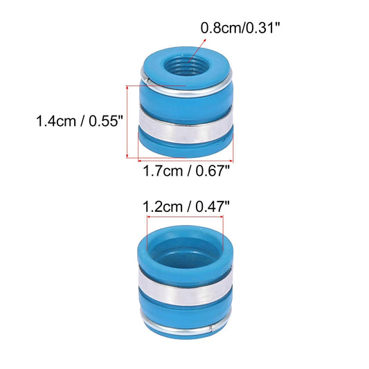 16 x Engine Valve Stem Seals 11/32" for Chevrolet & Ford