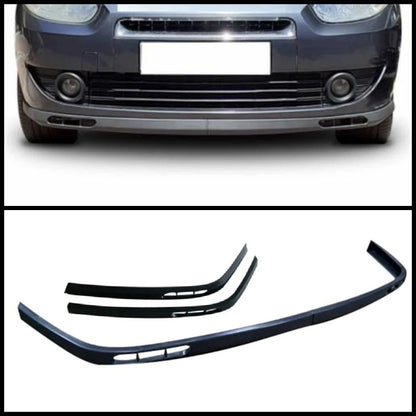 Front Bumper Splitter Spoiler for Renault Fluence Laguna (2010-2016) 2 Piece Pcs