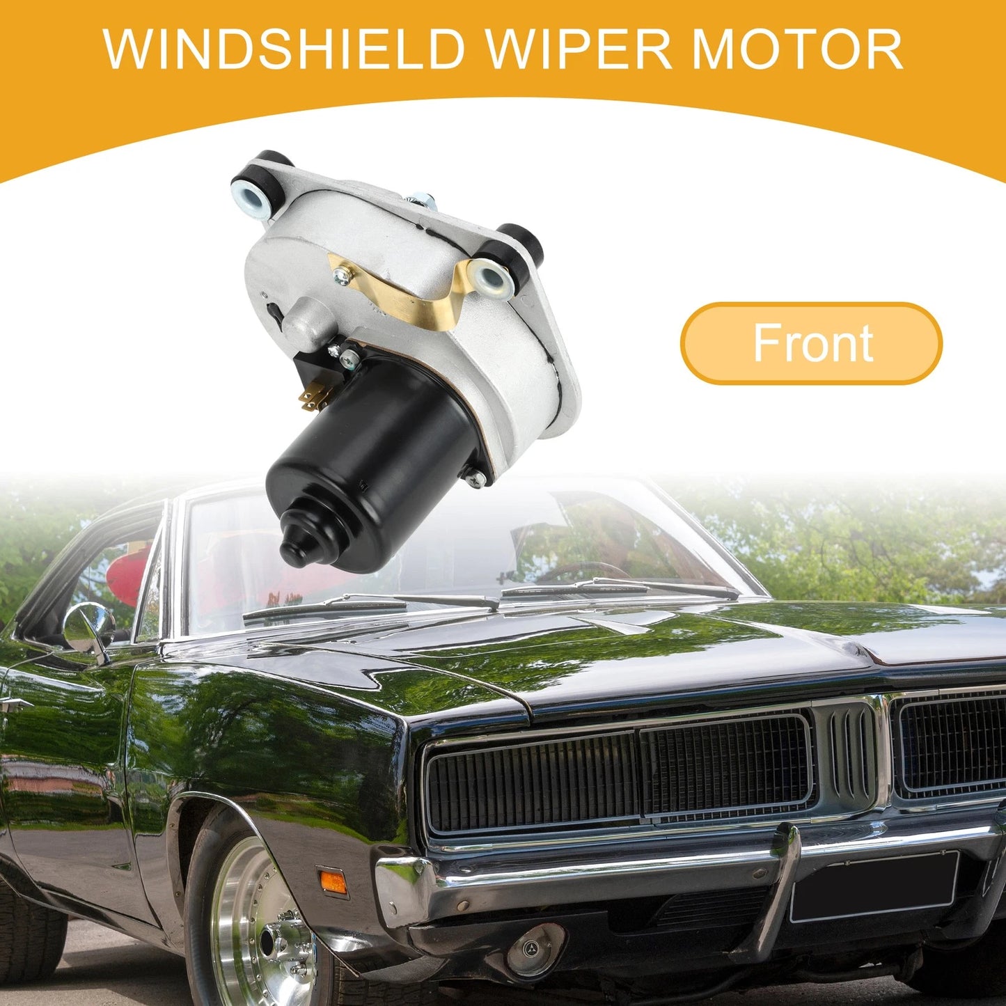Front Windshield Wiper Motor for Dodge D100 D200 W100 W200 (69-71)