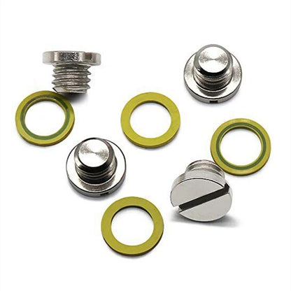 Lower Unit Drain Plug Gearcase Screw 4PCS for Mercury/Mercruiser