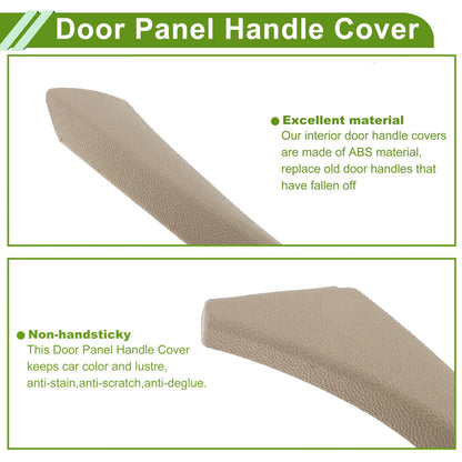 Door Panel Handle Pull Trim Cover for BMW 325i E90 Sedan (2006 - 2006)