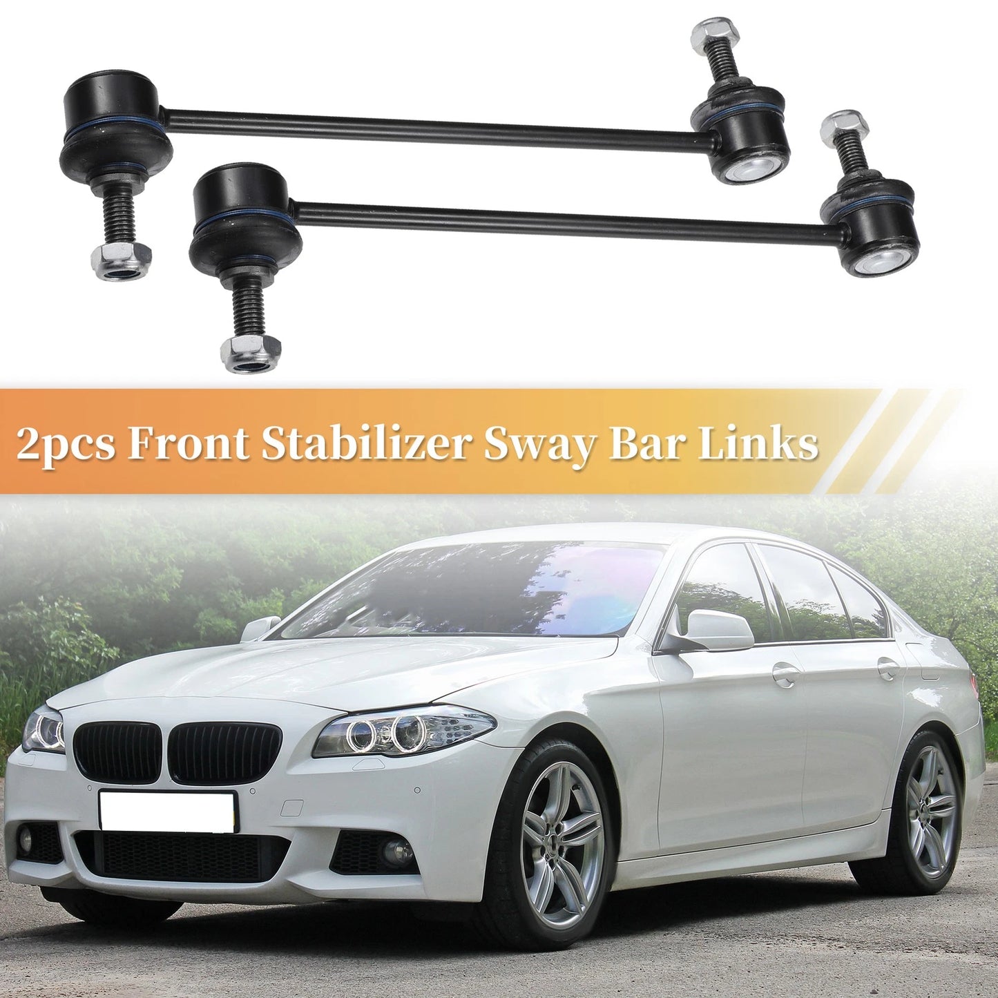 Front Stabiliser Sway Bar Link for BMW 524td (1985-1986)