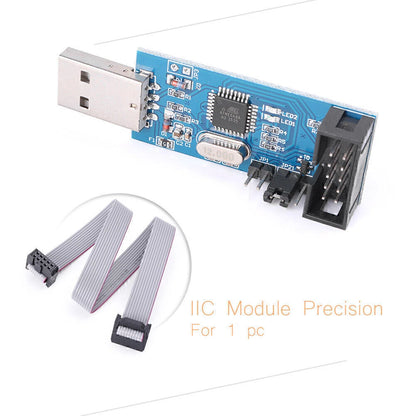 USBASP AVR Programmer Adapter 10 Pin Cable for ATMEGA8 ATMEGA128
