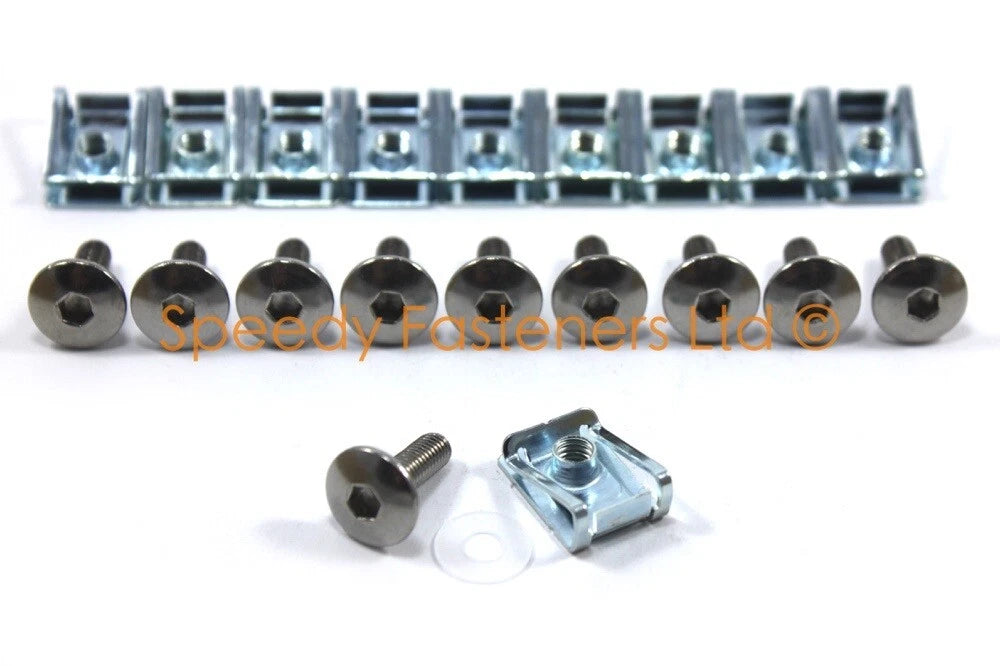 carenado y parabrisas con tornillos for Yamaha RZV500