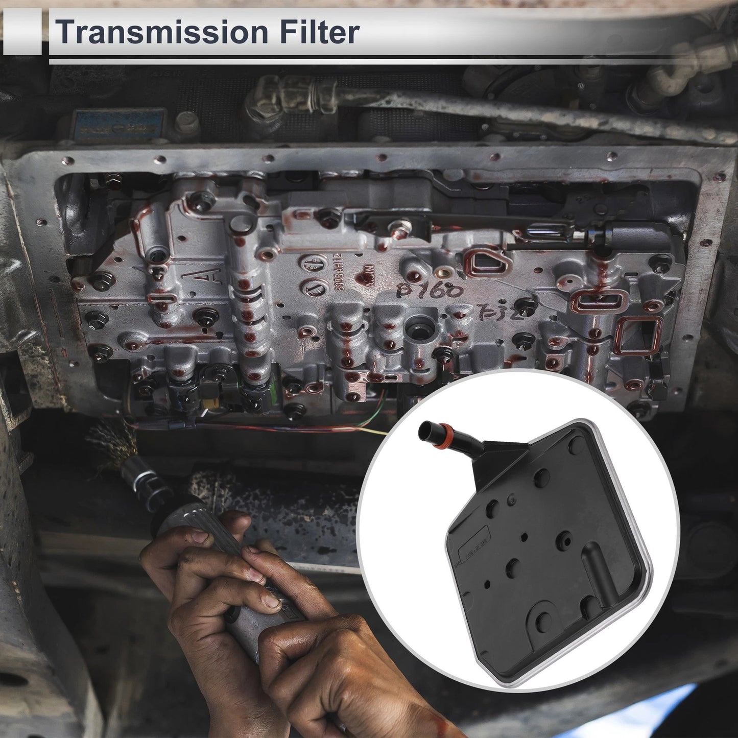 Engine Transmission Filter for CHEVROLET Impala (1982-1993)