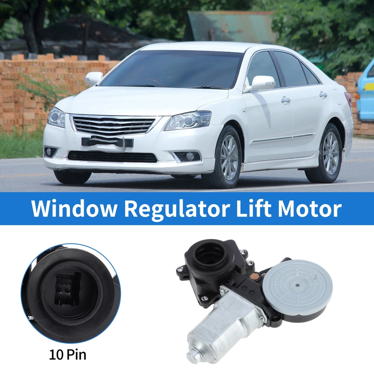 Power Window Regulator Lift Motor for Toyota Corolla (2007–2013)