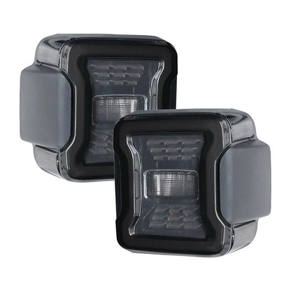 Smoked LED Tail Light Assembly  for Jeep Wrangler JL JLU (2018-2021)