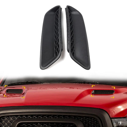 Hood Vent Bezel Grille Cover for Dodge Ram 1500 2500 3500 (2002-2023)