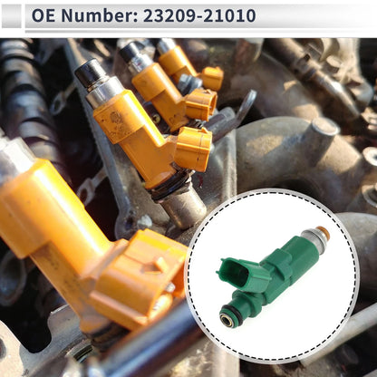Fuel Injector 1x Green for Toyota Yaris