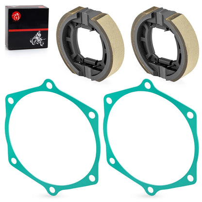 4x Brake Shoes Springs Gasket Kit for John Deere 650 670 Tractor (1960–1968)