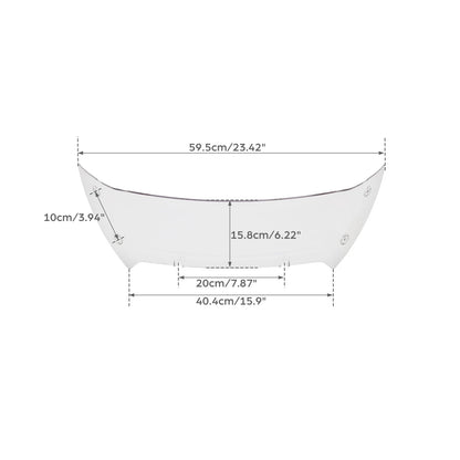 6" Clear Windshield For Harley CVO Road Glide (2023-2025)