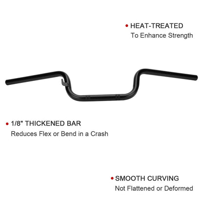 Handlebar 2x4 for Honda Recon 250 TRX250 (1997–2001)