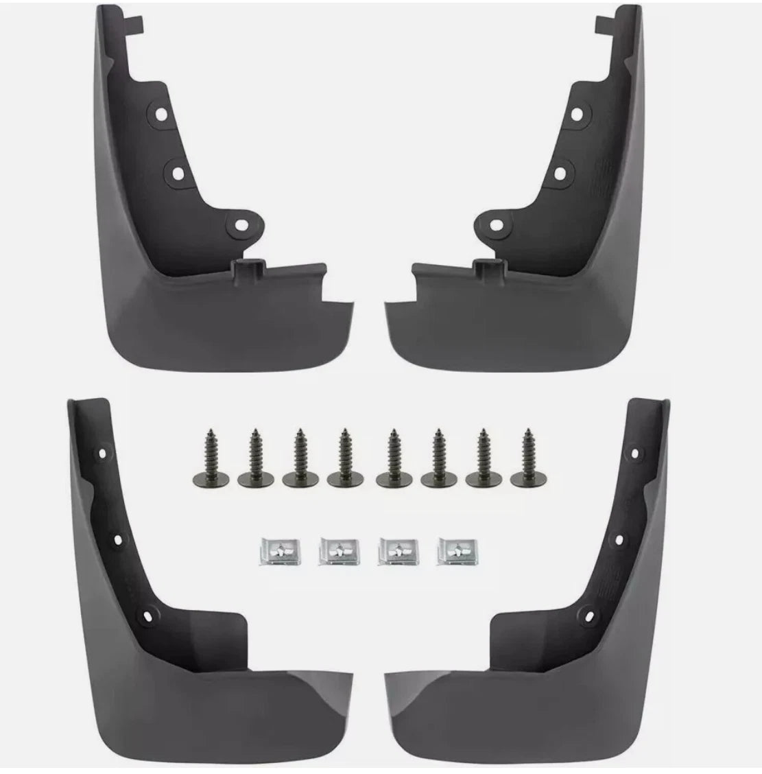 4Pcs / Set Splash Guards Mud Flaps Fender for Ford Edge (2019–2024)