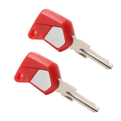 2 x Uncut Blade Blank Keys for MV Agusta F3 675 800, Brutale 675 800