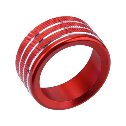 Red Alloy Driving Mode Switch Button Cover for Toyota Tundra (2022-2024)