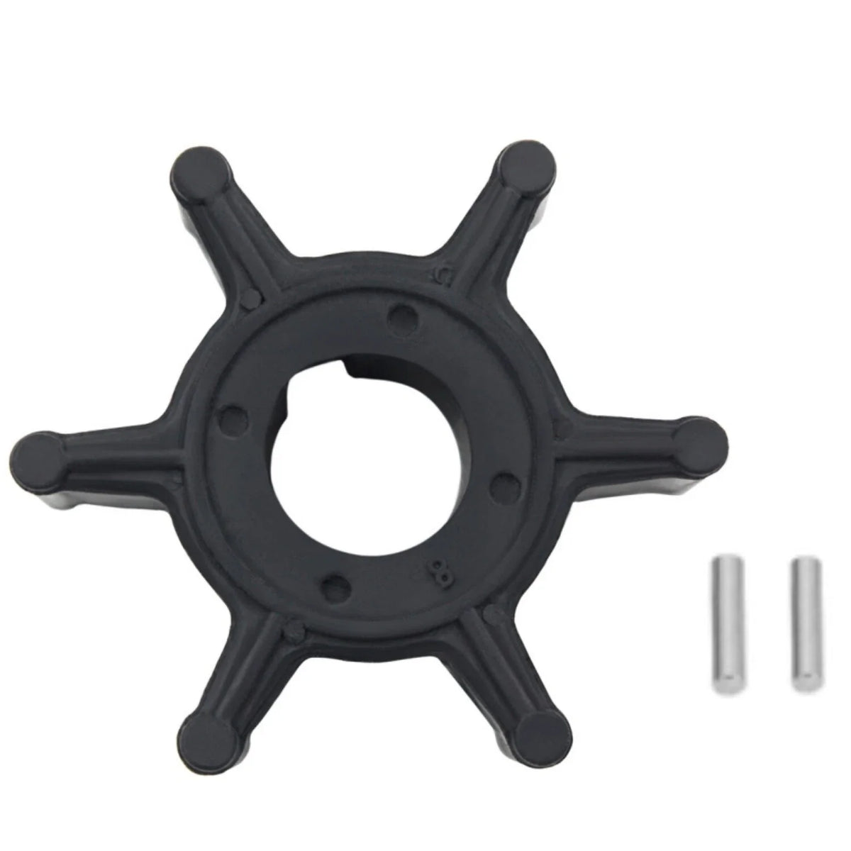 Water Pump Impeller with Pin for Yamaha 2.5HP 4-Stroke Outboard