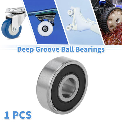 1 Pc Deep Groove Ball Bearings 12x37x12mm for Scooter Skateboard Wheel