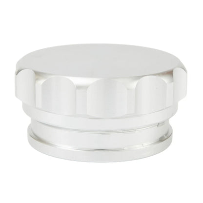 2 x 50.8mm Aluminium Weld On Filler Neck And Cap Water Tank Sliver