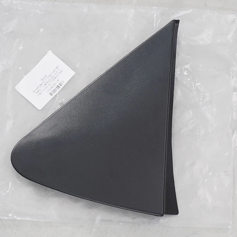 Black Left Front Side Mirror Corner Triangle Cover for Toyota Yaris (2008)