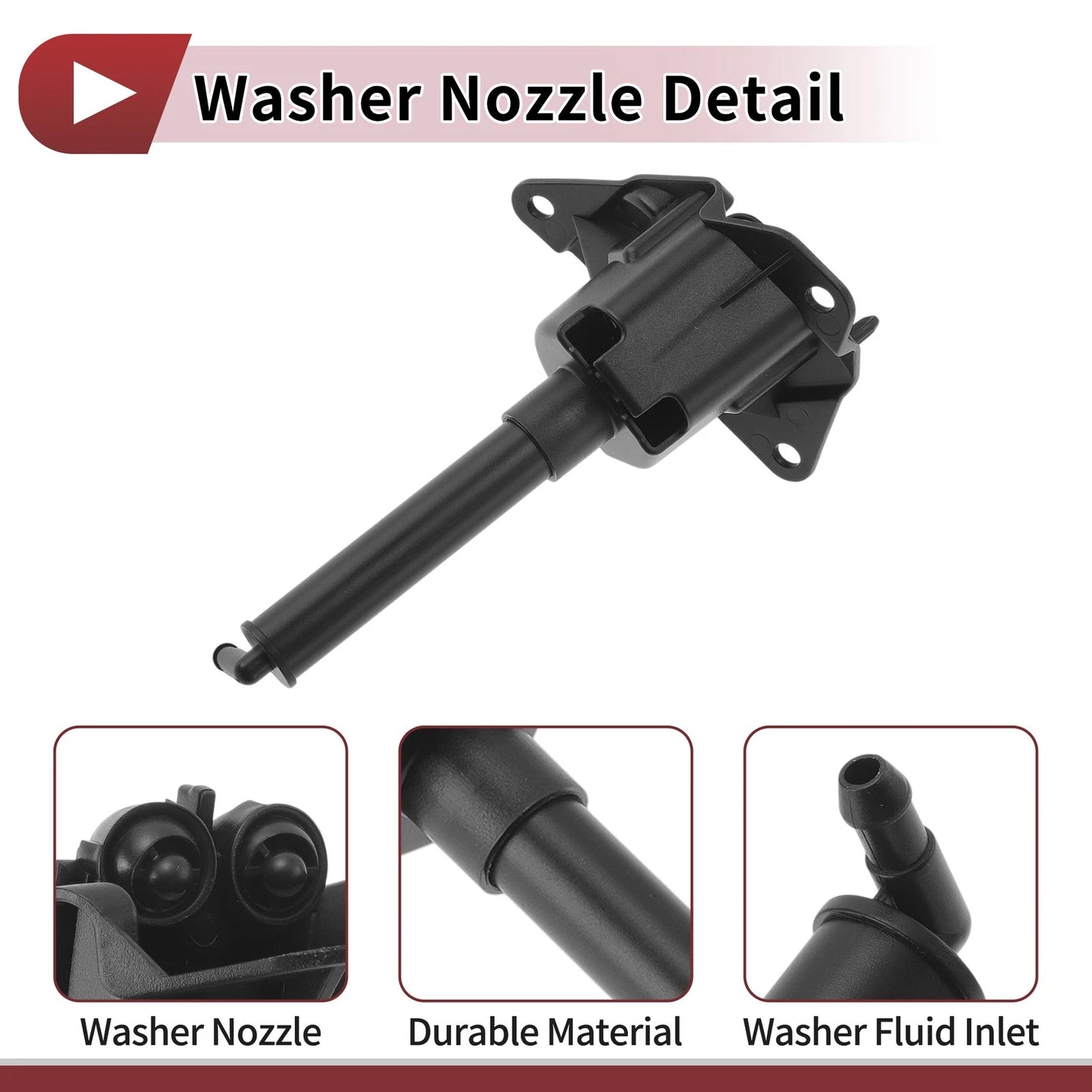 Headlight Washer Nozzle for Land Rover Range Rover Velar (2018-2021)