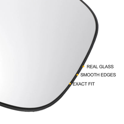 Right Side Heated White Mirror Glass for Nissan Juke (2014-2020)
