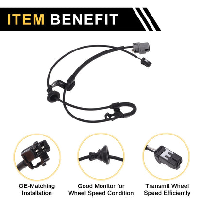 ABS Wheel Speed Sensor for Lexus ES 350 (2010-2013) 1 x Right Rear Sensor