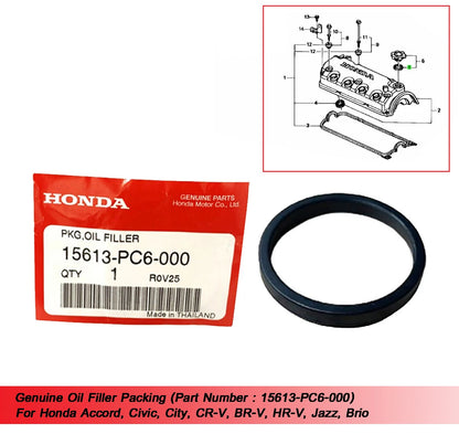 Oil Filler Cap for Honda Accord, Civic, City, CRV, BRV, HRV (2016-2023)