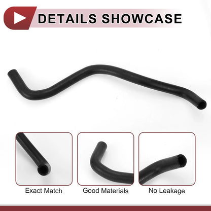 Heater Hose for Honda CR-V 2.4L (2002-2006) - Rubber Black 1 x Hose