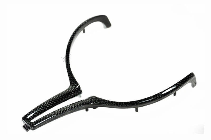 Carbon Fiber Steering Wheel Cover for BMW M2 M3 M4 M5 M6 X5M X6M (2014-2023)