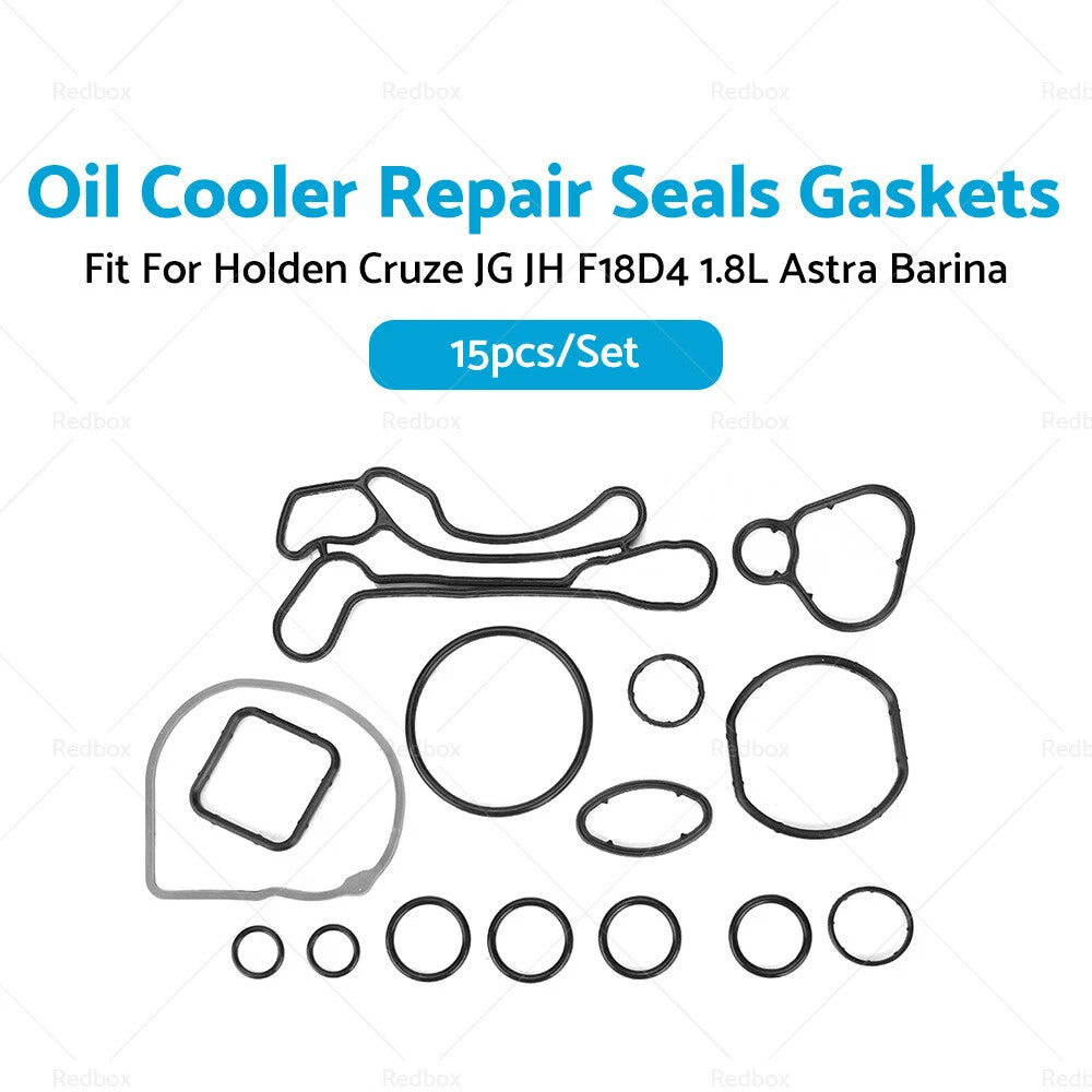 Oil Cooler Seals Gaskets for Holden Cruze JG JH Astra Barina (2010-2016)