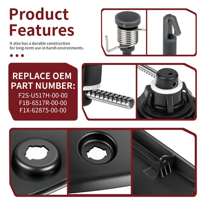 Glove Box Lid Hatch Lock & Pin for Yamaha WaveRunner FX Cruiser 2010-2023