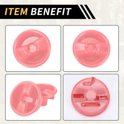 Roof Top Mounting Knob Screw Cover  Pink for Jeep Wrangler JK (2007-2017)