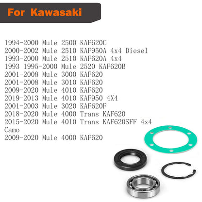 Rear Axle Bearing Seal for Kawasaki Mule 2510 2520 4000 4010 (2004–2013)