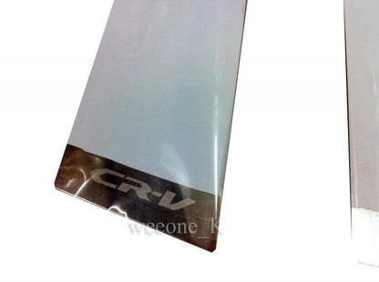 4 x Stainless Steel Door Pillars for Honda CR-V (2013-2015)