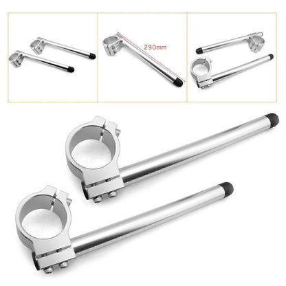CNC 50mm Clip On Handlebars for Suzuki GSXR 600 750 (2001-2023)