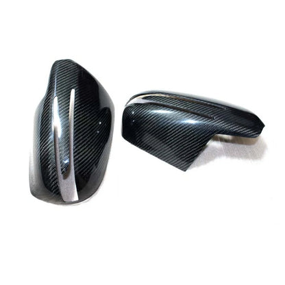 Real Carbon Fiber Add-on Side Mirror Cover for Benz CLS-Class C219 2009-2011