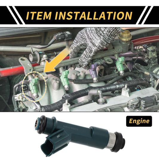 Fuel Injector 12-Hole Green 1 Pc for Toyota 4Runner (2003–2009)