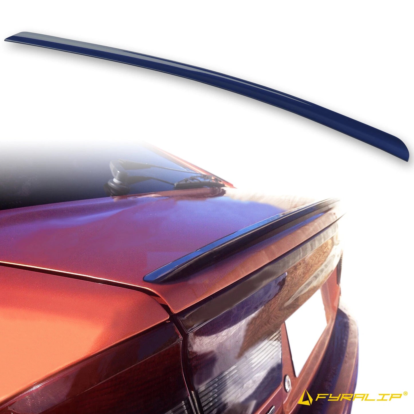 Blue Boot Lip Spoiler for Subaru Legacy BE Sedan (1998-2004)